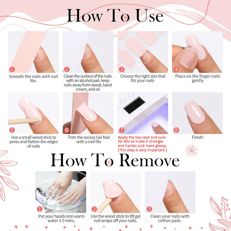 Pro Gel Nail Wrap System